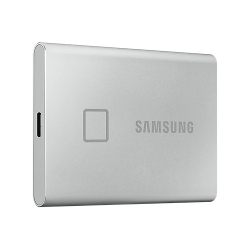 Samsung Portable SSD T7 Touch 500GB - Silver (Photo: 3)